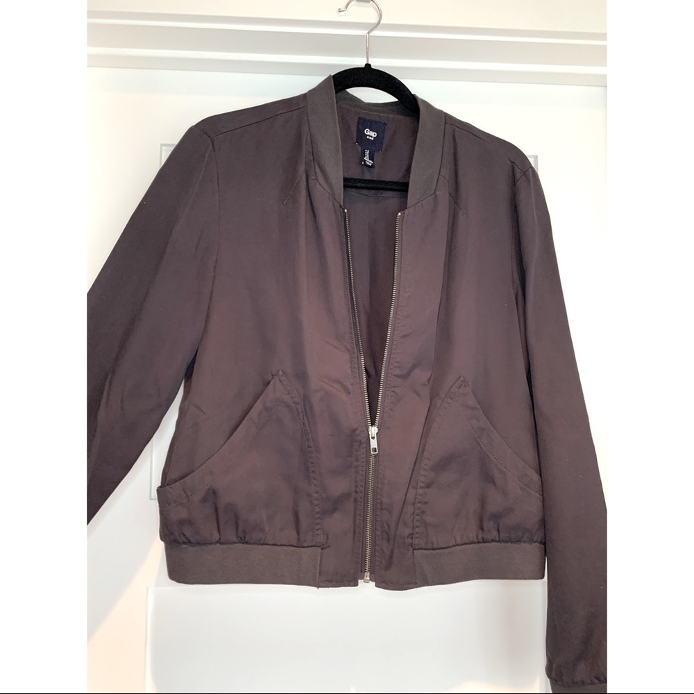 Grey Bomber Jacket